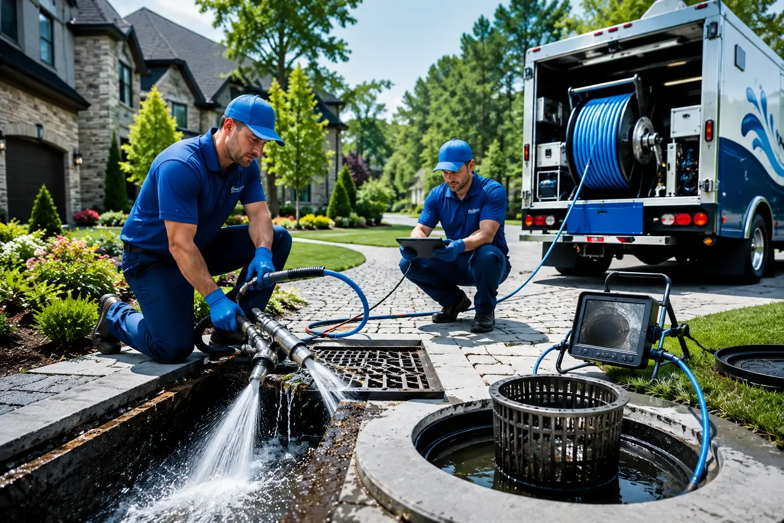 Local outdoor drain cleaning professionals in Hancock, ME